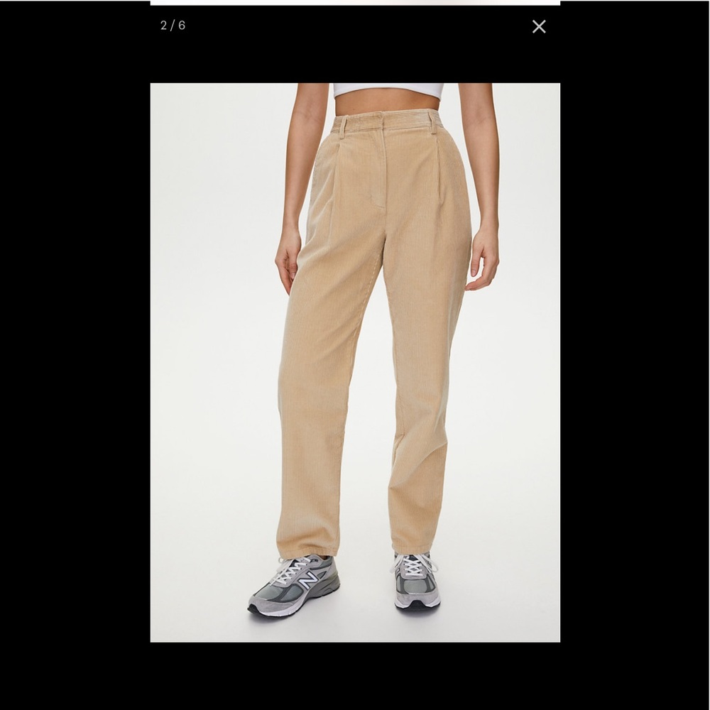 Wilfred Free Cordoroy Pants, Size 4